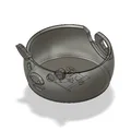 Chén đựng len Cute Pig (yarn bowl) - Thumbnail 2