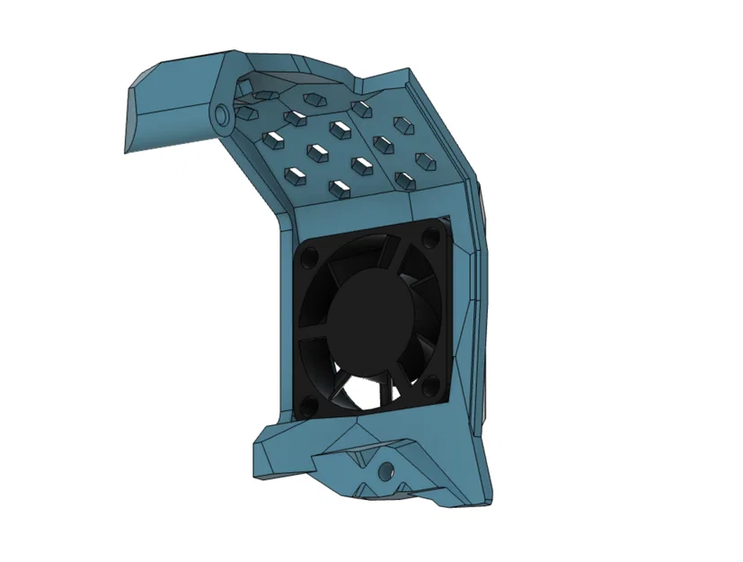 Cửa SB2209/SB2240 lỗ lục giác chắc hơn, thoáng gió, dùng quạt 3007 - Image 2