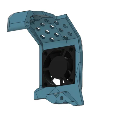Cửa SB2209/SB2240 lỗ lục giác chắc hơn, thoáng gió, dùng quạt 3007