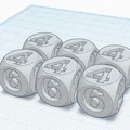 Mẫu Xúc Xắc In 3D Độc Đáo (Dice) - Thumbnail 1