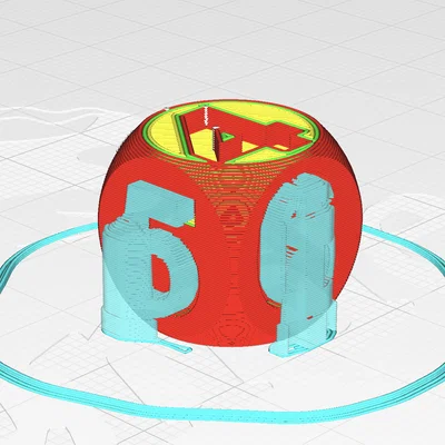 Mẫu Xúc Xắc In 3D Độc Đáo (Dice)