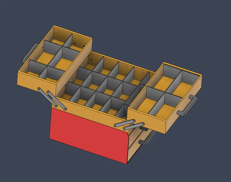 Khay phân loại lớn có ngăn kéo - Image 3