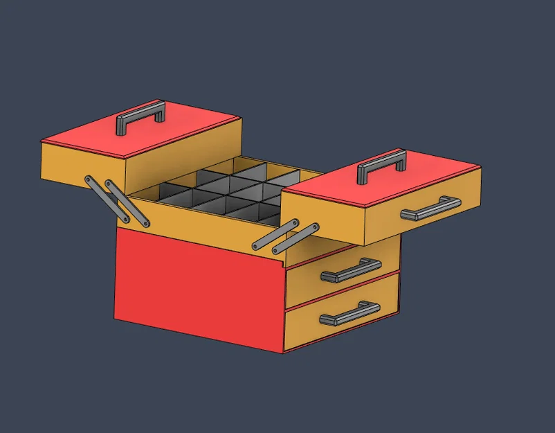 Khay phân loại lớn có ngăn kéo - Image 4