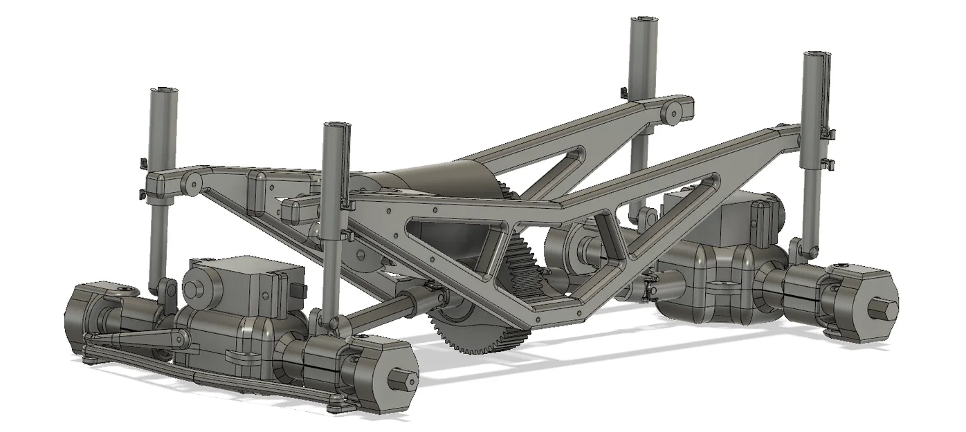 Xe RC crawler/monster truck in 3D hoàn toàn - Image 1