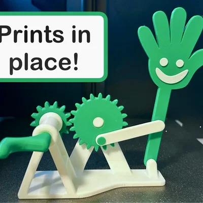 Howdy - Bài Stress Test Cơ Khí PIP (Print in Place)