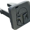 Nắp che đầu kéo (hitch cover) 3D phong cách Mandalorian độc đáo - Thumbnail 1