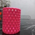 Lọ cắm bút 3D họa tiết trái tim - Decor bàn làm việc siêu xinh - Thumbnail 3