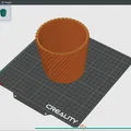 Chậu cây trang trí 3D với họa tiết xoắn hiện đại - Thumbnail 4