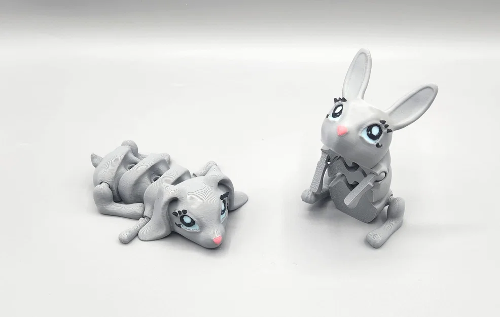 Thỏ May Mắn Dễ Thương – Flexi Fidgets - Image 1