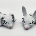 Thỏ May Mắn Dễ Thương – Flexi Fidgets - Thumbnail 2