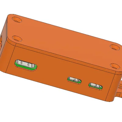 Vỏ Raspberry Pi Zero 2W (enclosure) có lỗ bắt vít