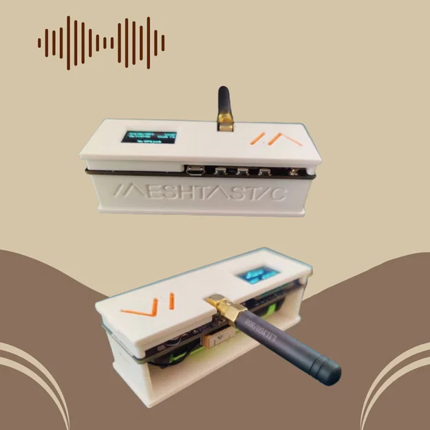 TTGO T-Beam: Case Bone (Meshtastic) - Image 4