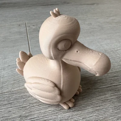 Chim Dodo Bird dễ thương (mẫu 3D)