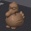 Chim Dodo Bird dễ thương (mẫu 3D) - Thumbnail 5
