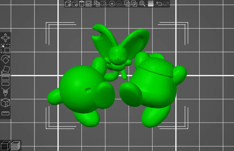Bộ mô hình 3D Kirby cùng bạn bè: In ấn sáng tạo và trưng bày - Image 1