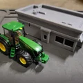 Mô hình nhà hàng tỷ lệ H0 (Restaurant H0 Scale) cho sa bàn - Thumbnail 1