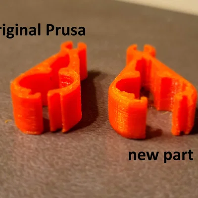 Prusa XL cable clip bo tròn cho extruder (rounded cable clip)