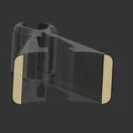 Prusa XL cable clip bo tròn cho extruder (rounded cable clip) - Thumbnail 2