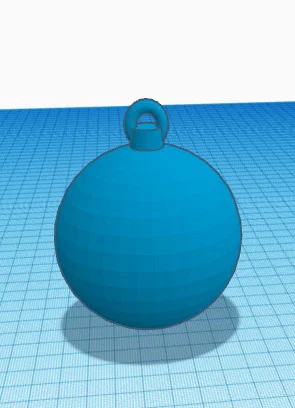 Quả cầu Noel rỗng bên trong (Hollow christmas ball) - Image 1