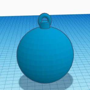 Quả cầu Noel rỗng bên trong (Hollow christmas ball)