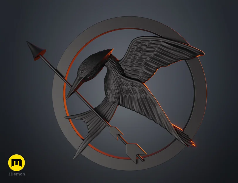 Huy Hiệu Mockingjay (Mockingjay Pin) - Hunger Games - Image 6