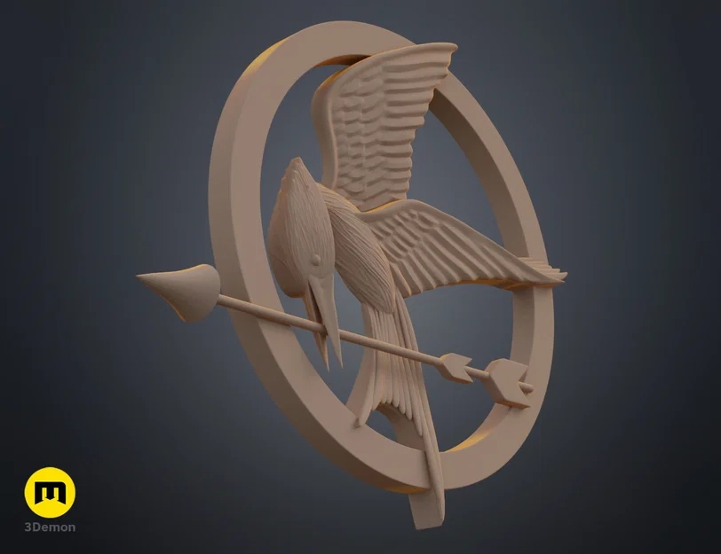 Huy Hiệu Mockingjay (Mockingjay Pin) - Hunger Games - Image 9