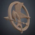 Huy Hiệu Mockingjay (Mockingjay Pin) - Hunger Games - Thumbnail 9