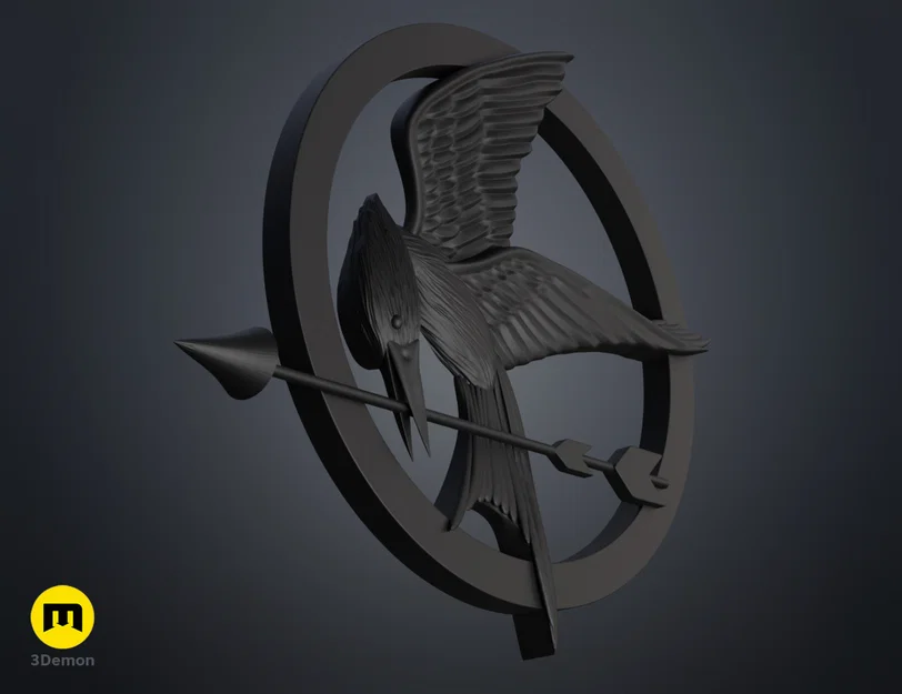 Huy Hiệu Mockingjay (Mockingjay Pin) - Hunger Games - Image 10