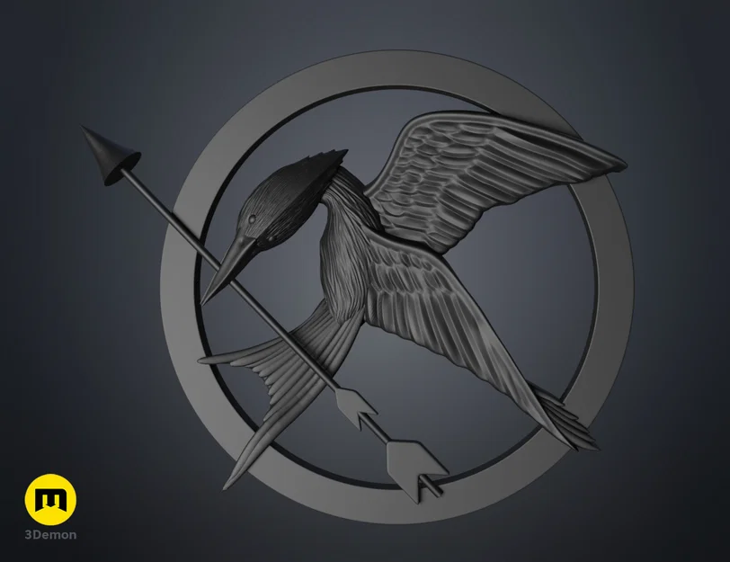 Huy Hiệu Mockingjay (Mockingjay Pin) - Hunger Games - Image 11