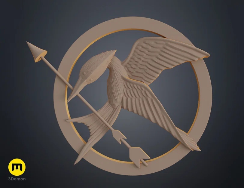 Huy Hiệu Mockingjay (Mockingjay Pin) - Hunger Games - Image 12