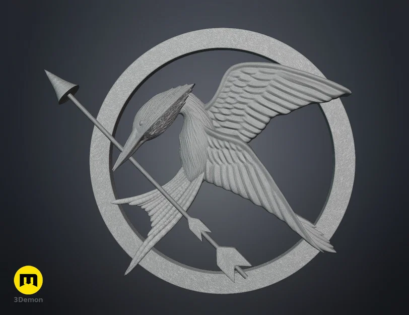 Huy Hiệu Mockingjay (Mockingjay Pin) - Hunger Games - Image 14