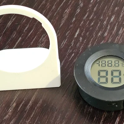 Đế dựng máy đo nhiệt độ và độ ẩm (Hygrometer stand) in 3D tiện dụng