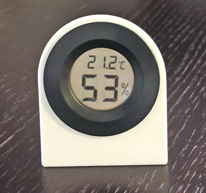 Đế dựng máy đo nhiệt độ và độ ẩm (Hygrometer stand) in 3D tiện dụng - Image 2