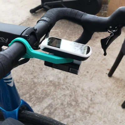 Giá đỡ ghi đông xe đạp đa năng cho Garmin in 3D