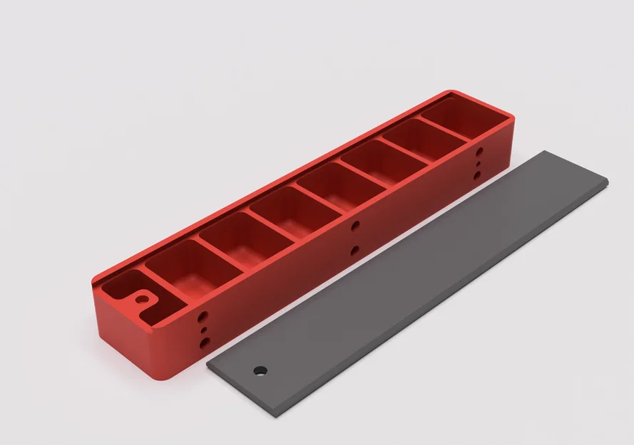 Hộp thuốc 3 & 7 ngày nắp trượt kèm nam châm - Image 2