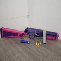 Pump-Action Plinker (Toy Launcher) – Launcher bơm tay nạp magazine, văng vỏ - Thumbnail 2