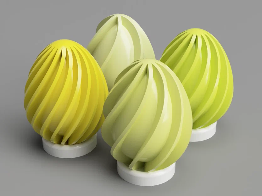 Bộ sưu tập mô hình trứng Phục sinh Easter Egg 3D độc đáo - Image 1