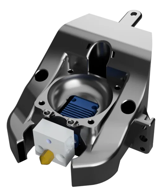 mozEND MK8: Ốp che hotend cho Tronxy X5S, thêm bản TZ E3 2.0 - Image 1