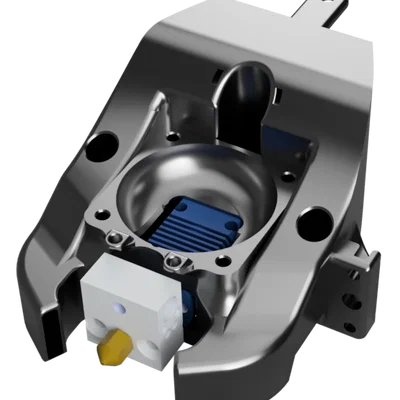 mozEND MK8: Ốp che hotend cho Tronxy X5S, thêm bản TZ E3 2.0