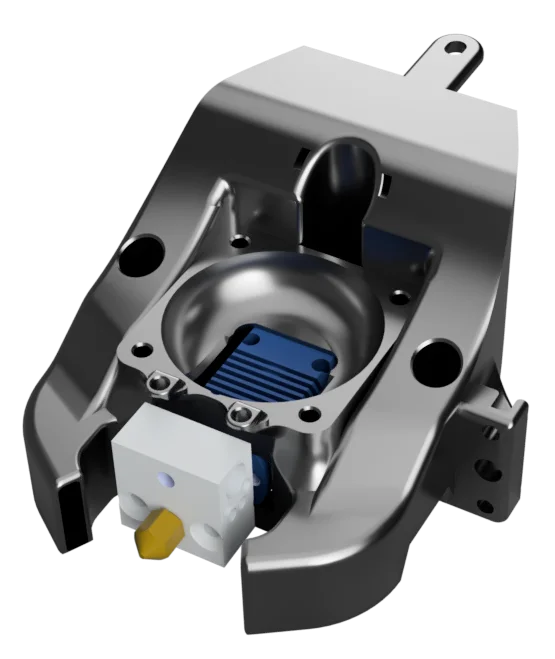 mozEND MK8: Ốp che hotend cho Tronxy X5S, thêm bản TZ E3 2.0