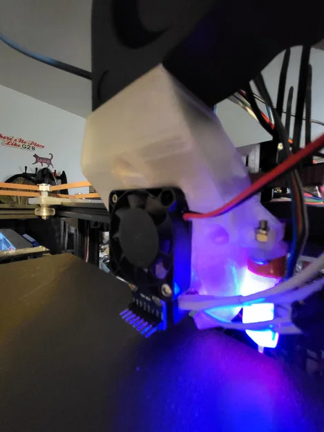 mozEND MK8: Ốp che hotend cho Tronxy X5S, thêm bản TZ E3 2.0 - Image 2