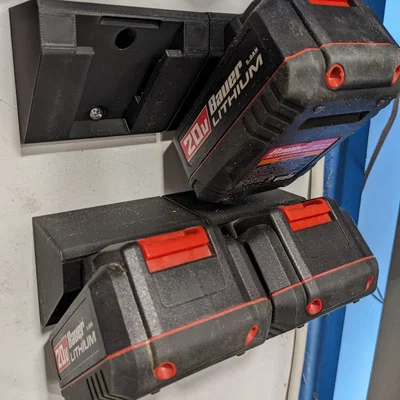 Giá Treo Pin Bauer Nghiêng (Bauer Angled Battery Mount)