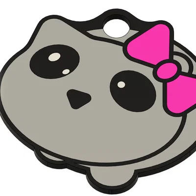Móc khóa Sad Hamster đáng yêu - Tự in 3D trang trí độc đáo