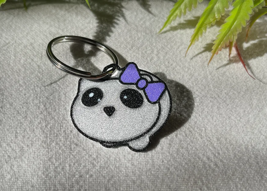 Móc khóa Sad Hamster đáng yêu - Tự in 3D trang trí độc đáo - Image 4