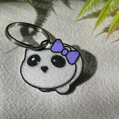 Móc khóa Sad Hamster đáng yêu - Tự in 3D trang trí độc đáo