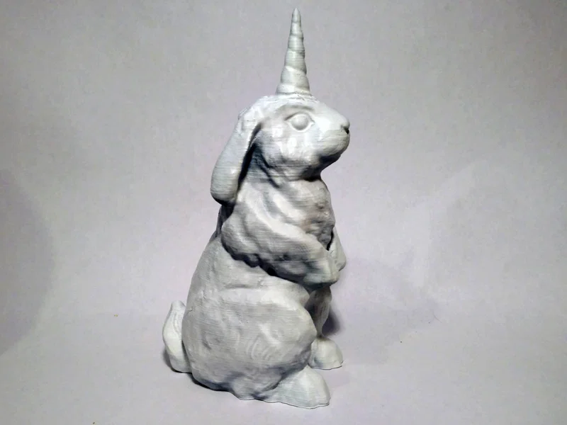 Bunicorn (Thỏ Kỳ Lân) – Mẫu in 3D cao 15 cm, không cần supports - Image 5