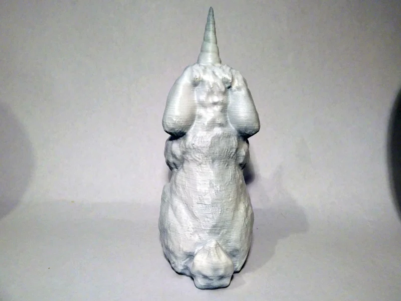 Bunicorn (Thỏ Kỳ Lân) – Mẫu in 3D cao 15 cm, không cần supports - Image 7