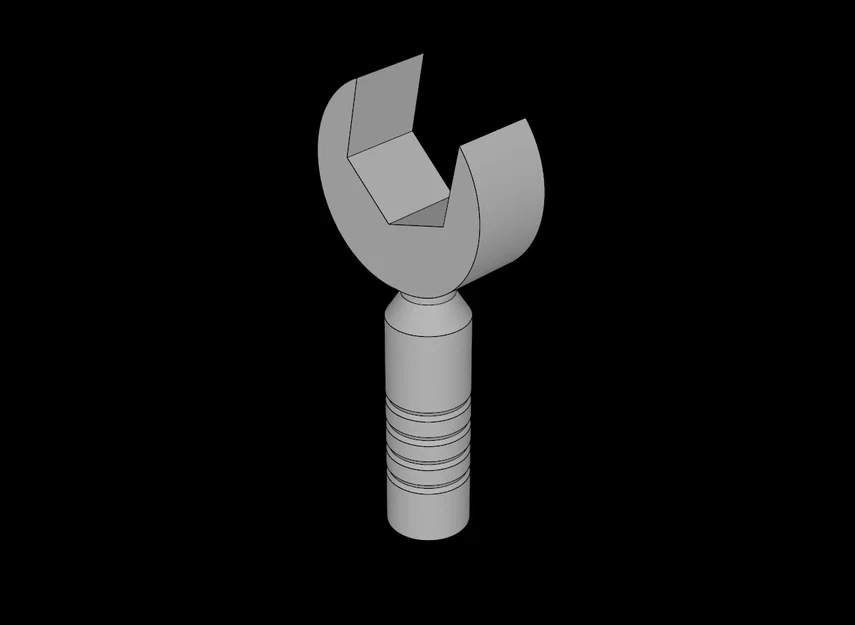 Cờ-lê đồ chơi mô hình tương thích Lego (3D Print Model) - Image 1