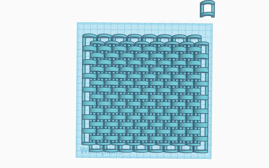 Mô hình vải giáp xích Chain Mail in 3D cực linh hoạt - Image 1