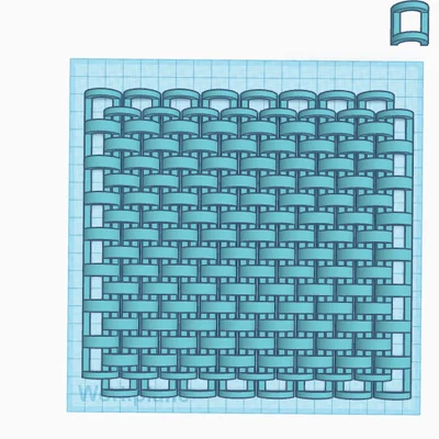 Mô hình vải giáp xích Chain Mail in 3D cực linh hoạt